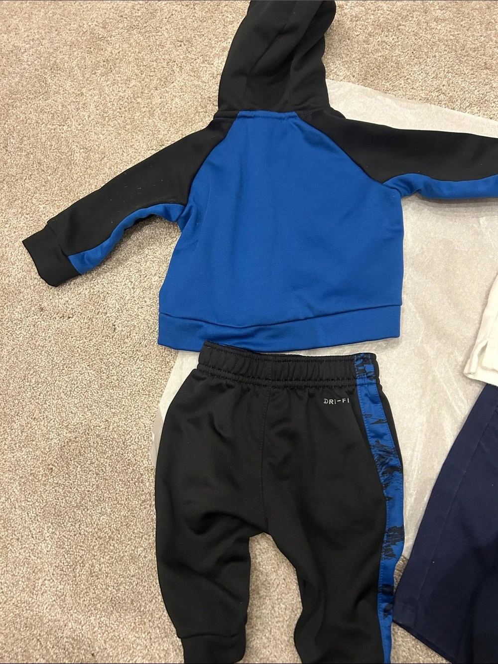 3 sets: Janie and Jack set, Nike set and Gymboree Set All sets are 3-6 months